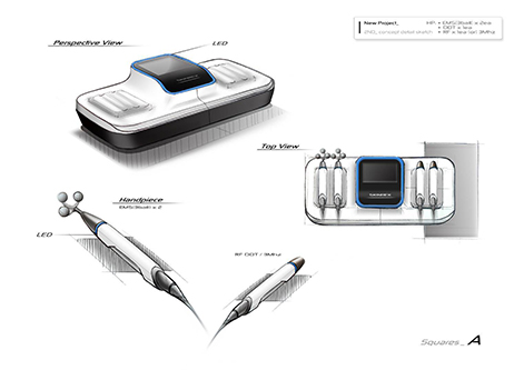 業務用美容機器OEM/ODMのデザインイメージ1