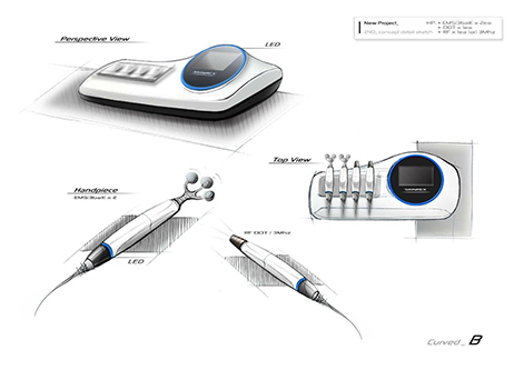 業務用美容機器OEM/ODMのデザインイメージ3